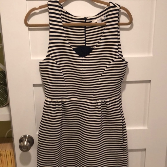 Boden Striped Ponte Dress Size 6 - Picture 3 of 3